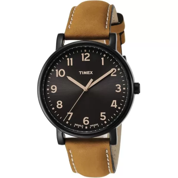Timex Mens Originals 42mm WatchKhakiBlack