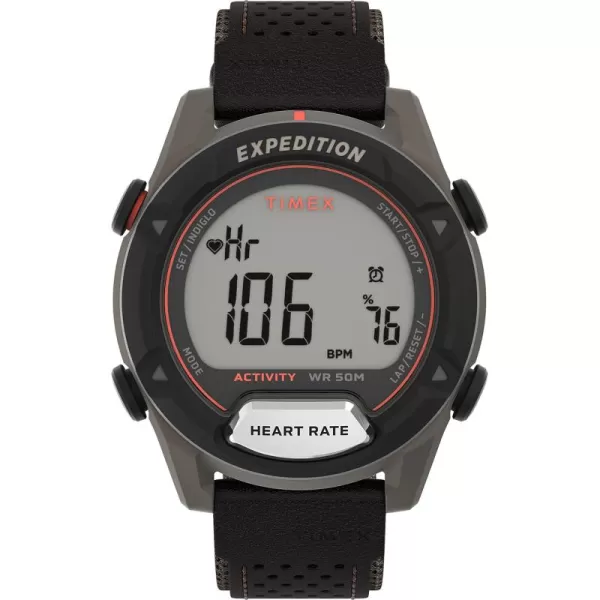 Timex Mens Rugged Digital 43mm WatchBrown