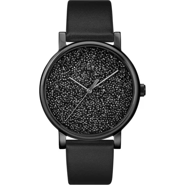 Timex Womens Crystal Opulence WatchBlack