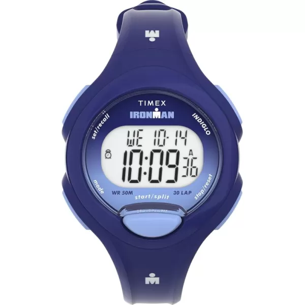 Timex Womens Ironman Essential 34mm WatchBlueDigitalBlue