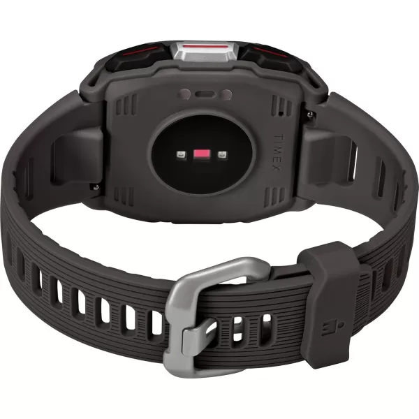 TIMEX IRONMAN R300 GPS Smartwatch with Heart Rate 41mm  Dark Gray with Silicone Strap