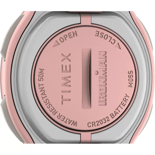 TIMEX IRONMAN Transit Watch with Daily Step Calorie and Distance Tracking ampamp Heart Rate 33mmBlushRose GoldTone