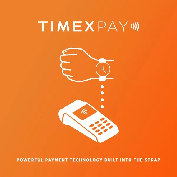 Timex Contactless Payment Mens Casual Watch with Timex PayMod 44mm