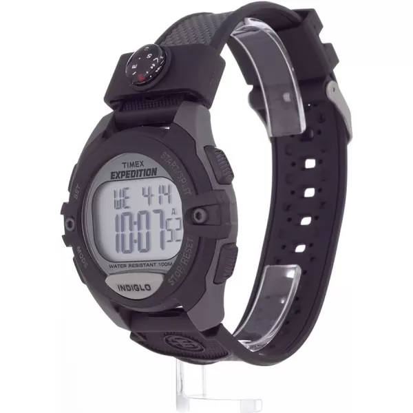 Timex Mens Expedition Digital CAT5 41mm WatchBlackDigital GrayGray
