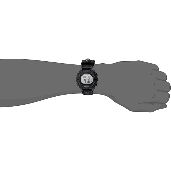 Timex Mens Expedition Digital CAT5 41mm WatchBlackDigitalGray