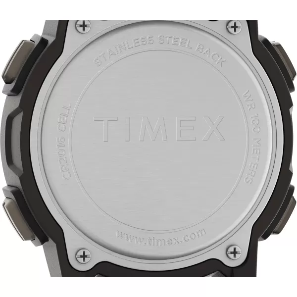 Timex Mens Expedition Digital CAT5 41mm WatchBrownDigital GreenBrown