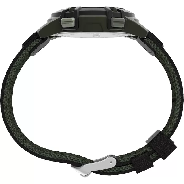 Timex Mens Expedition Digital CAT5 41mm WatchBrownDigital GreenGreen
