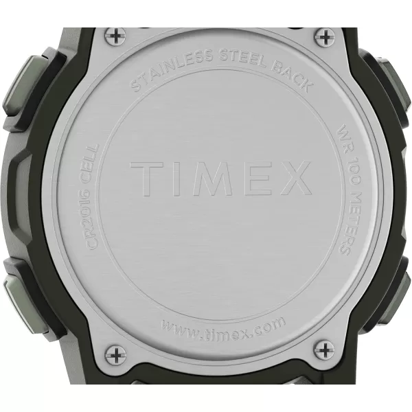 Timex Mens Expedition Digital CAT5 41mm WatchBrownDigital GreenGreen