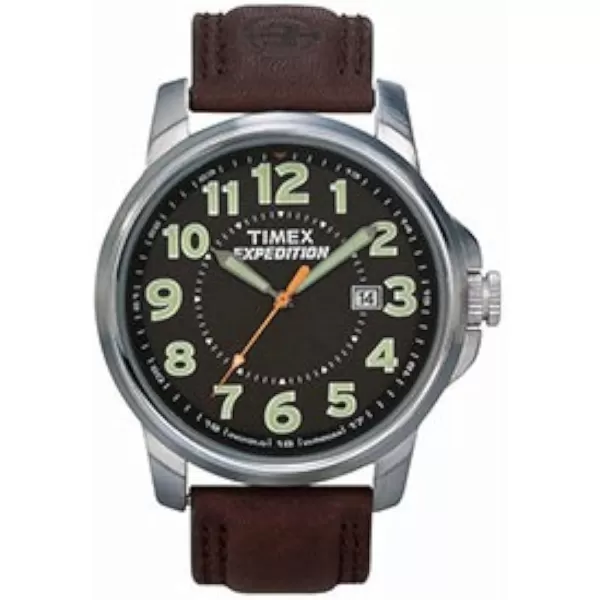 Timex Mens Expedition Metal Field 40mm WatchBrownBlack