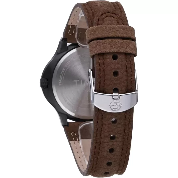 Timex Mens Expedition Metal Field 40mm WatchBrownBlackOlive