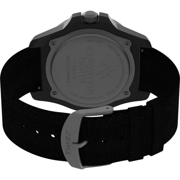 Timex Mens Expedition North Freedive Ocean 46mm WatchBlackBlack