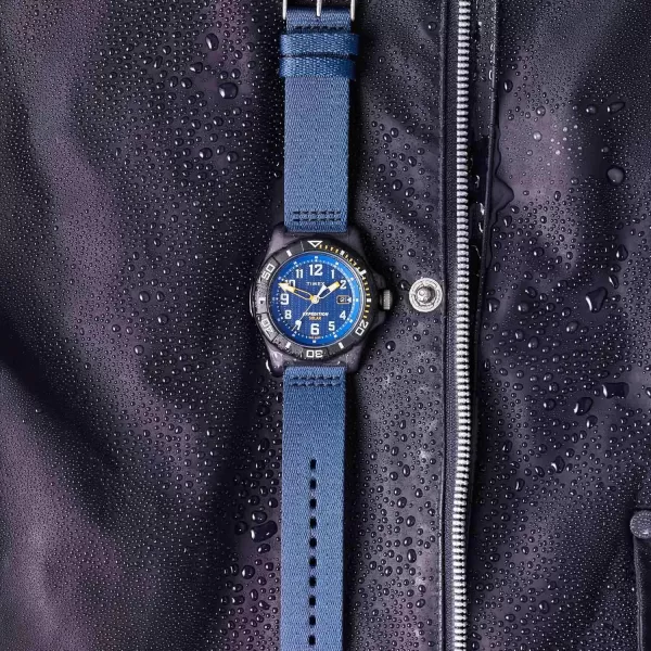 Timex Mens Expedition North Freedive Ocean 46mm WatchBlueBlue