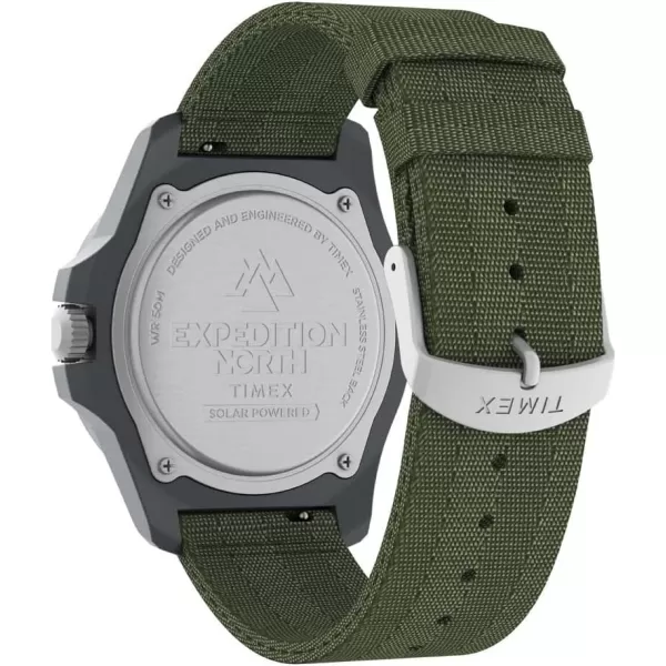 Timex Mens Expedition North Freedive Ocean 46mm WatchGreenGreen
