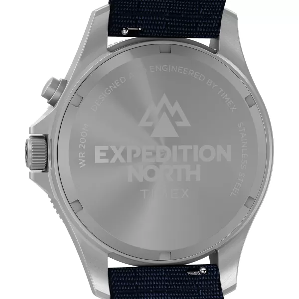 Timex Mens Expedition North Sierra 41mm WatchBlueBlueStainless Steel