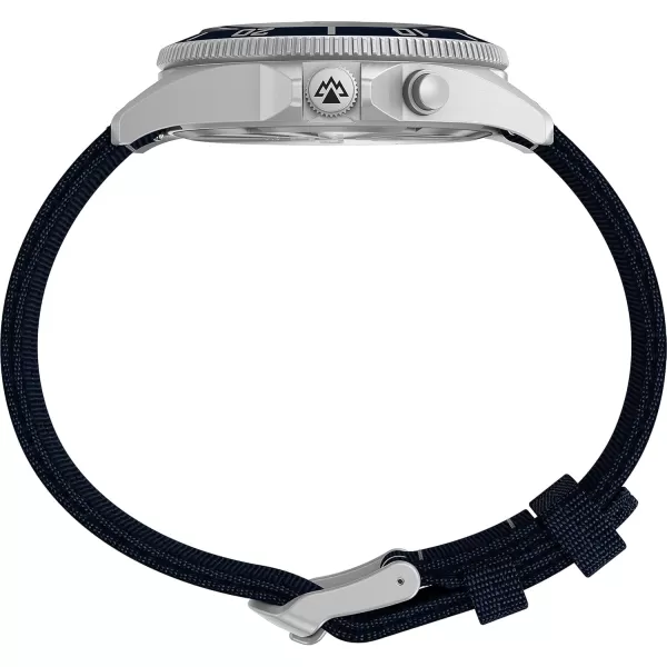 Timex Mens Expedition North Sierra 41mm WatchBlueBlueStainless Steel