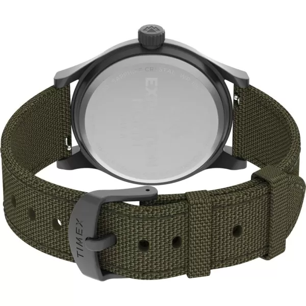 Timex Mens Expedition North Sierra 41mm WatchGreenGreen