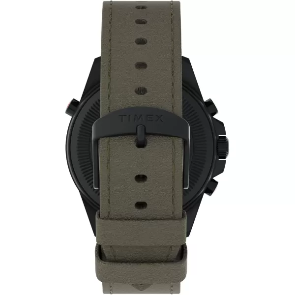 Timex Mens Expedition North TideTempCompass 43mm WatchGreenNaturalIP Black