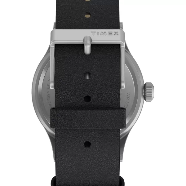 Timex Mens Expedition Sierra 40mm WatchBlackSilverTone