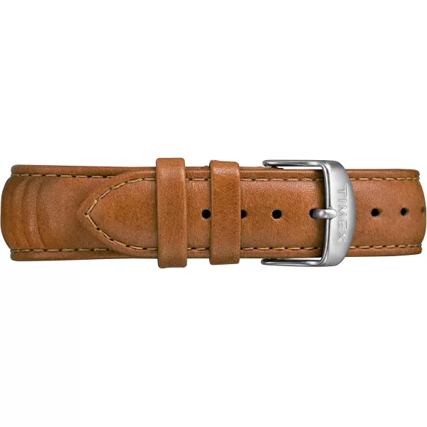 Timex Mens TW2P94700 IQ Move Activity Tracker Caramel Brown Leather Strap Smartwatch