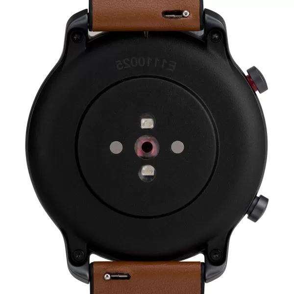 Timex Metropolitan R AMOLED Smartwatch with GPS ampamp Heart Rate 42mmBrownGunmetal