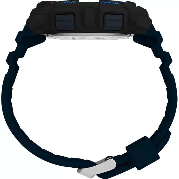 Timex UFC Mens Striker 50mm WatchBlackBlue