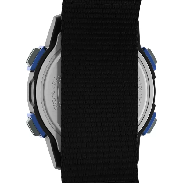 Timex Unisex Expedition CAT 33mm WatchBlackDigitalBlackBlue