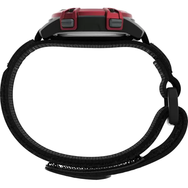 Timex Unisex Expedition CAT 33mm WatchBlackDigitalBlackRed