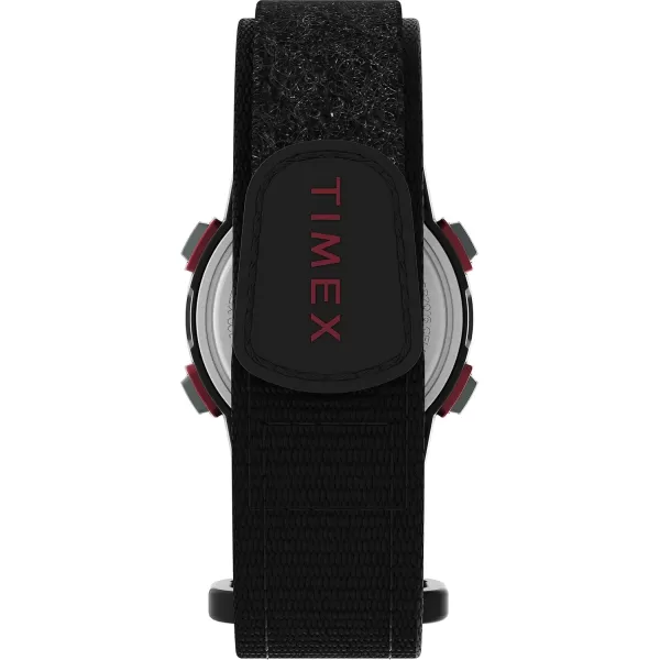 Timex Unisex Expedition CAT 33mm WatchBlackDigitalBlackRed