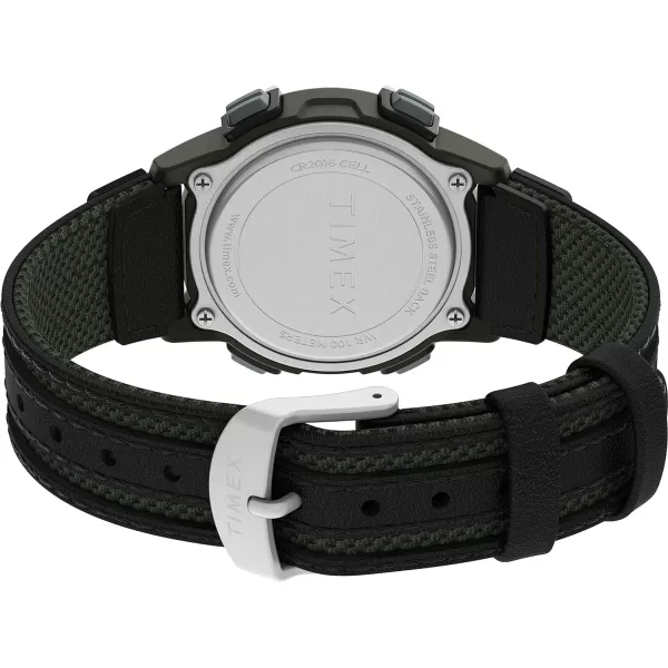 Timex Unisex Expedition CAT 33mm WatchBlackDigitalGreen