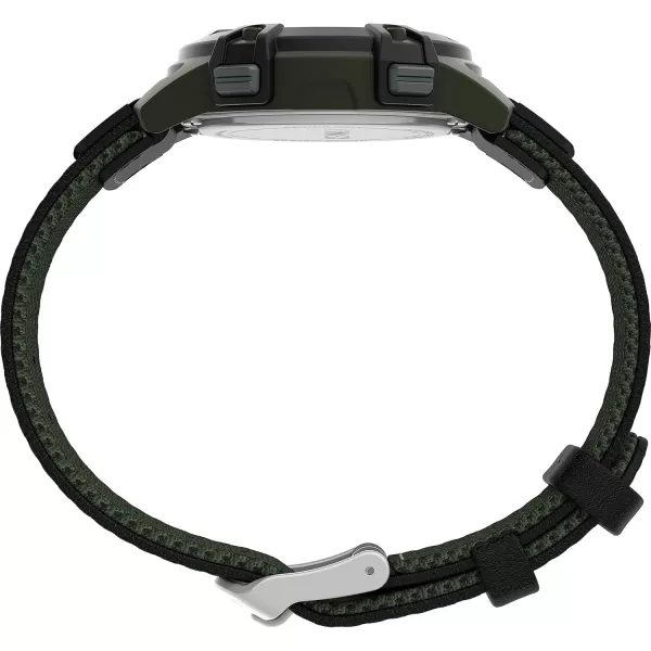 Timex Unisex Expedition CAT 33mm WatchBlackDigitalGreen