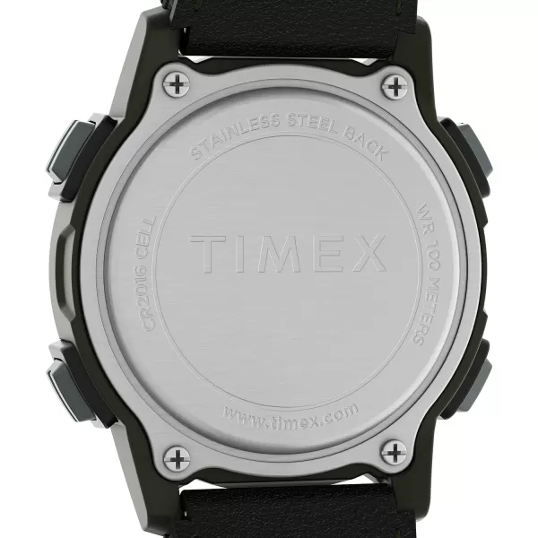 Timex Unisex Expedition CAT 33mm WatchBlackDigitalGreen