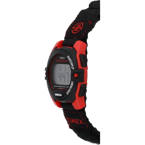 Timex Unisex Expedition Digital CAT 33mm WatchBlackRed