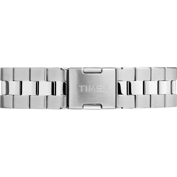Timex Unisex TW2P99000 Metropolitan SilverTone Stainless Steel Bracelet Smartwatch
