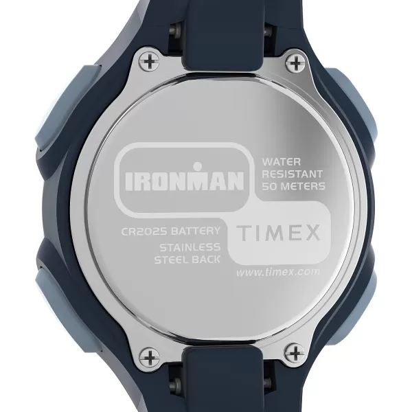 Timex Womens Ironman E30 34mm WatchBlackDigitalBlackGoldTone