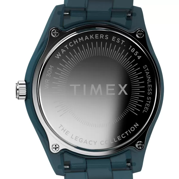 Timex Womens Legacy Ocean 37mm WatchBlueBlueBlue