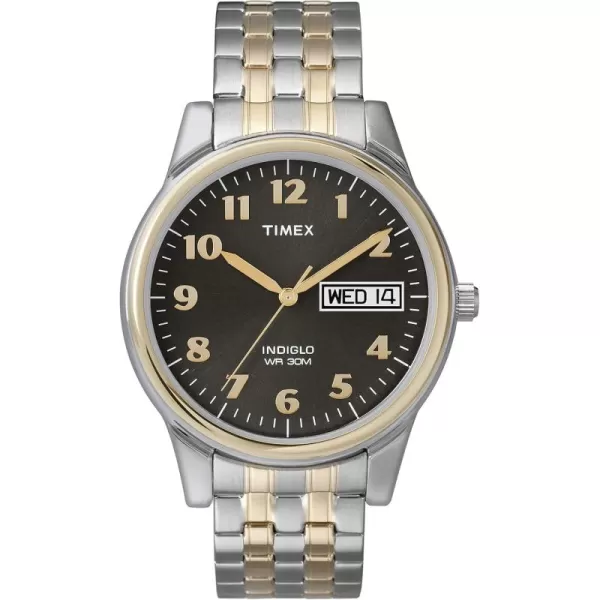 Timex Mens Charles Street WatchTwoToneBlack