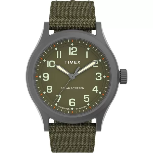 Timex Mens Expedition North Sierra 41mm WatchGreenGreen