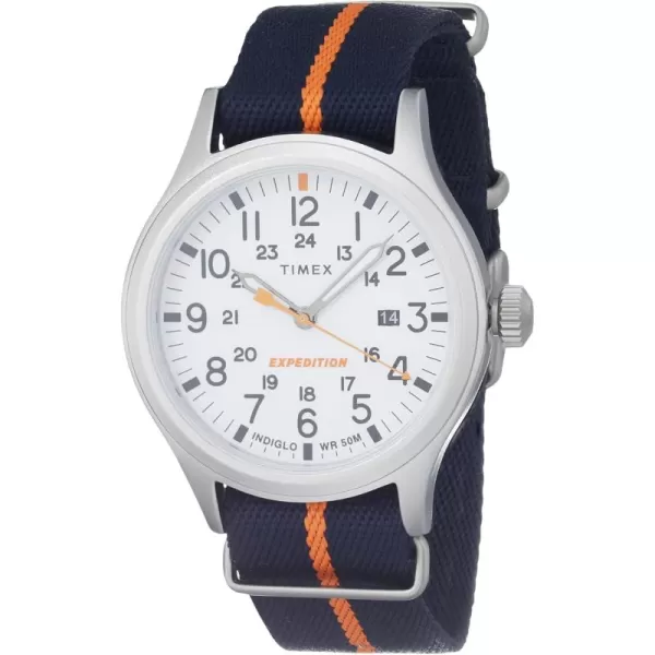 Timex Mens Expedition Sierra 40mm WatchBlueBrown