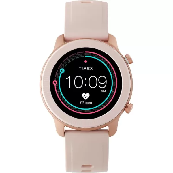 Timex Metropolitan R AMOLED Smartwatch with GPS ampamp Heart Rate 42mmBlushRose GoldTone