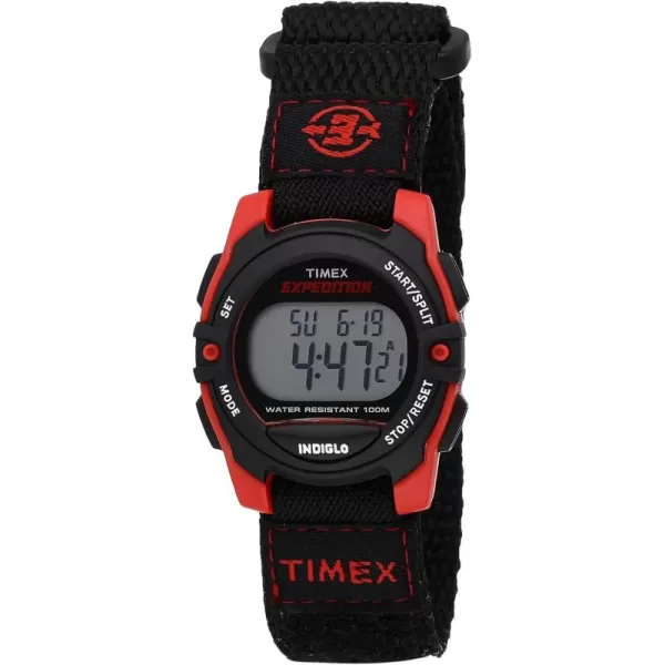Timex Unisex Expedition Digital CAT 33mm WatchBlackRed