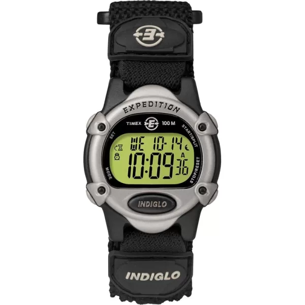 Timex Unisex Expedition Digital CAT 33mm WatchBlackSilverTone