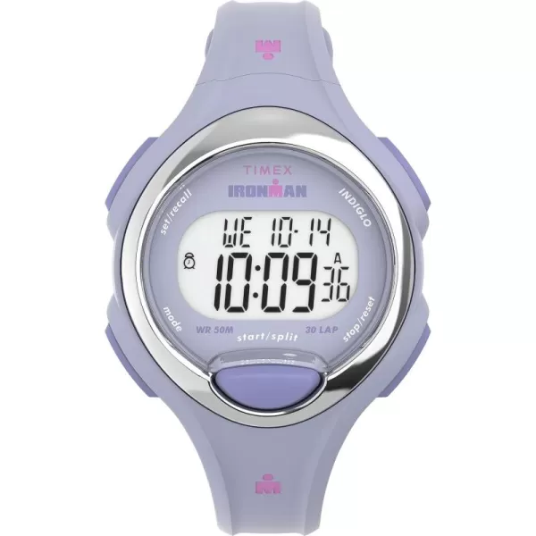 Timex Womens Ironman E30 34mm WatchPurpleDigitalPurple