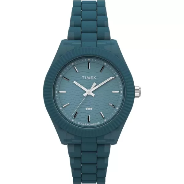 Timex Womens Legacy Ocean 37mm WatchBlueBlueBlue