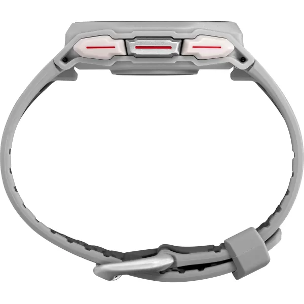 TIMEX IRONMAN R300 GPS Smartwatch with Heart Rate 41mm  Light Gray with Silicone Strap
