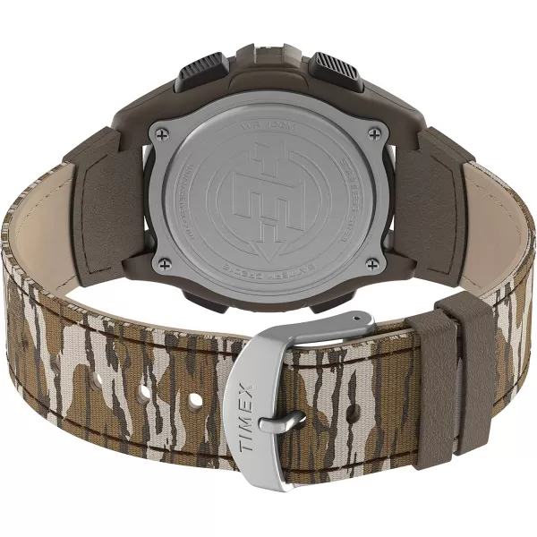 Timex Expedition Digital Chrono Alarm Timer 39mm WatchMossy Oak Original Bottomland Camo