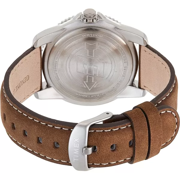 Timex Expedition Rugged Metal WatchDark BrownNatural
