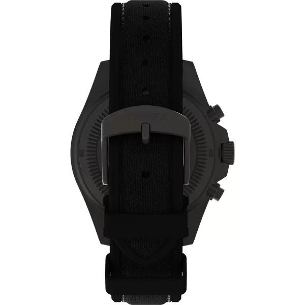 Timex Mens Expedition North Field Post 43mm WatchBlackGreenTitanium