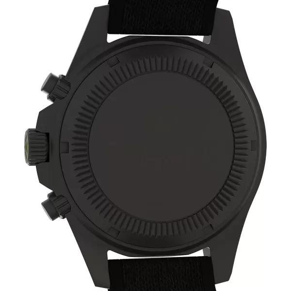 Timex Mens Expedition North Field Post 43mm WatchBlackGreenTitanium