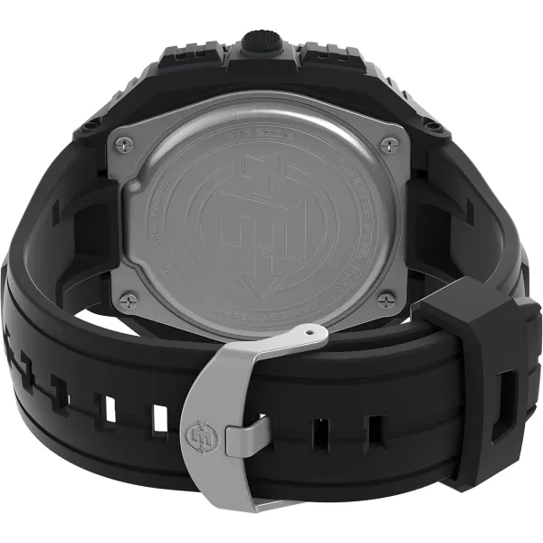 Timex Mens Expedition Shock XL Vibrating Alarm 50mm WatchBlackPositive