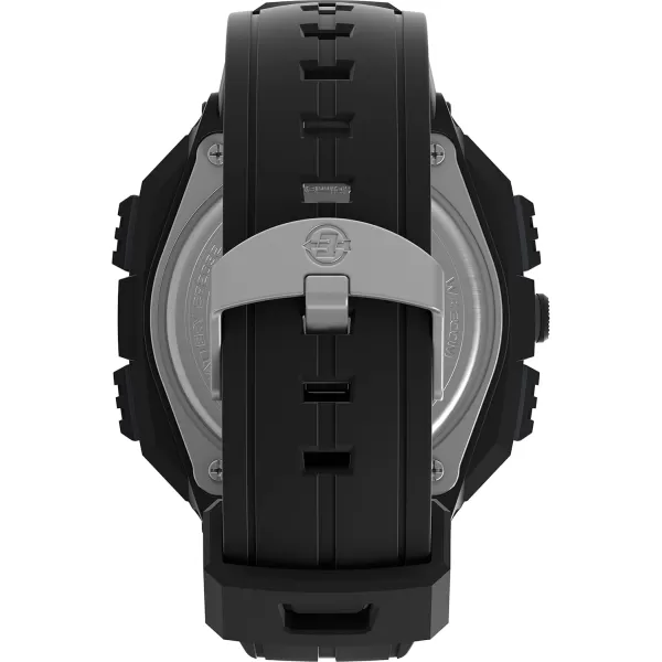 Timex Mens Expedition Shock XL Vibrating Alarm 50mm WatchBlackPositive